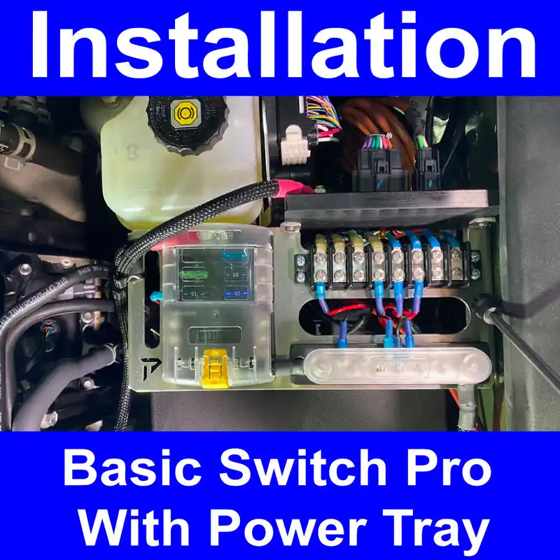 Professional Grade Switch Pro Install on Power Tray Labor Only