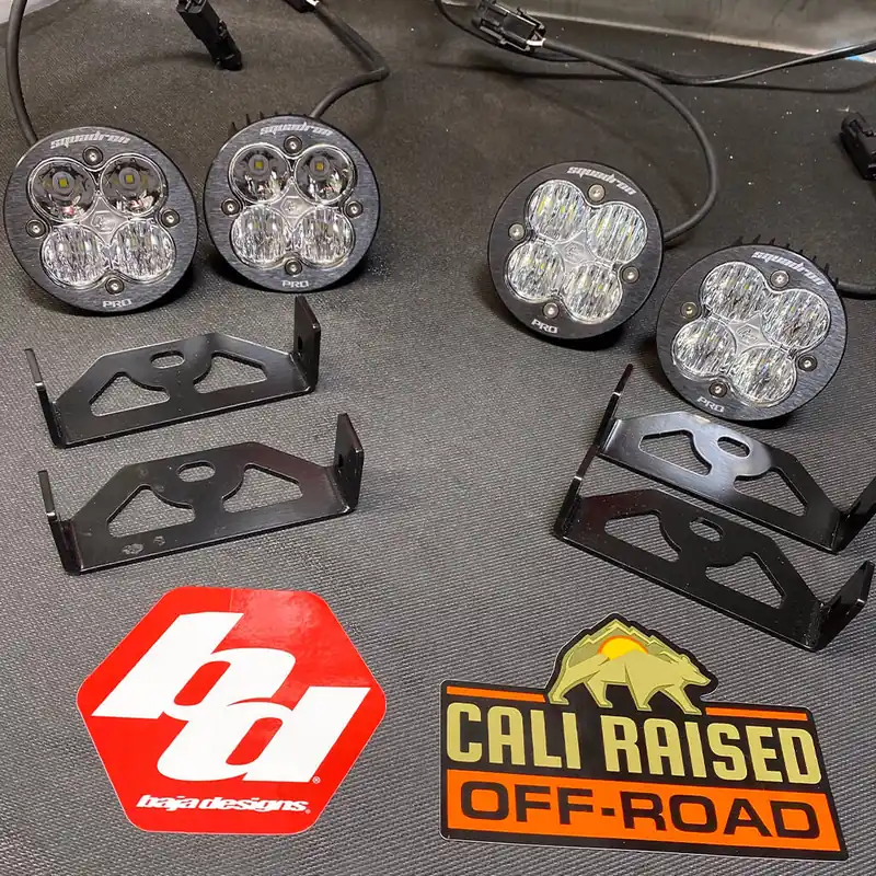 Baja Designs Yamaha YXZ Squadron PRO Headlight Kit - Final Sale