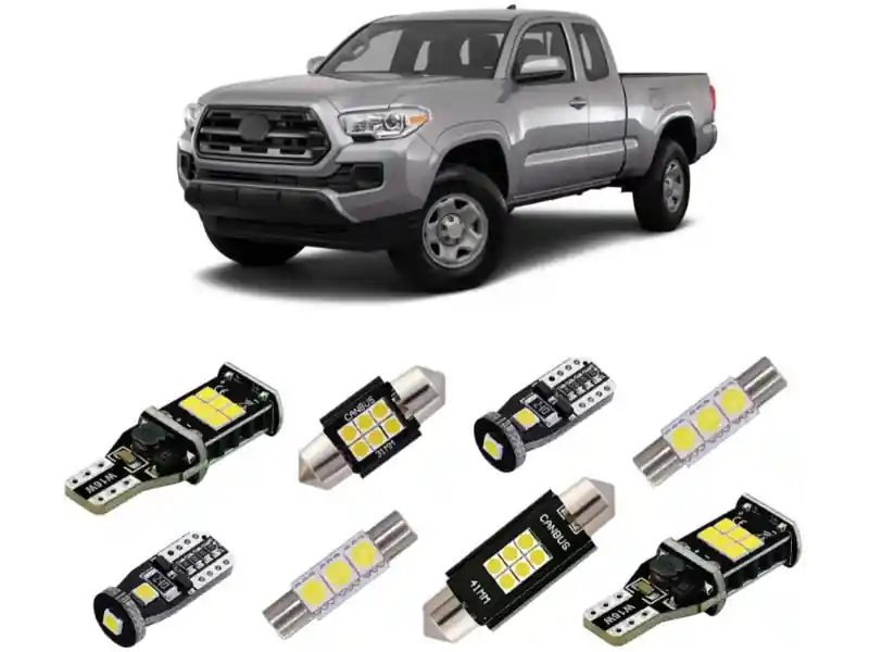 Popular 2016-2020 TOYOTA TACOMA 9-PIECE INTERIOR LED LIGHT KIT
