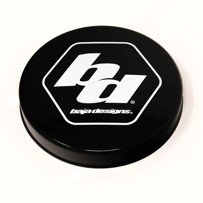 In Demand Baja Designs Squadron-R (Round) Injection Mold Rock Guard Black - 131135