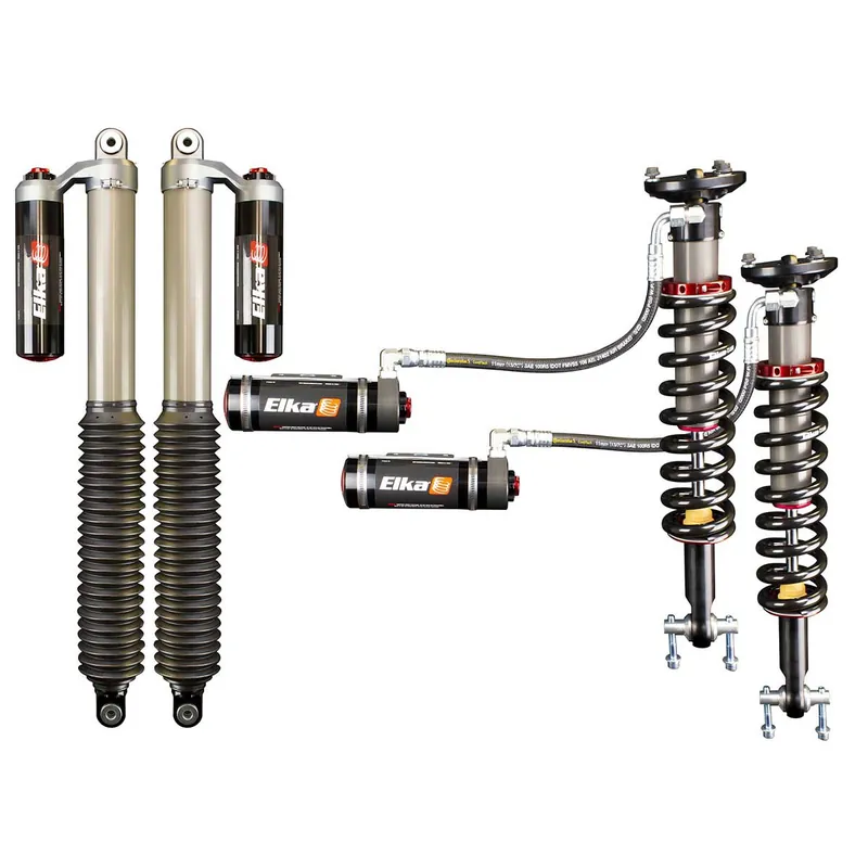 Mega Sale 07-18 Silverado Elka 2.5 DC RESERVOIR FRONT & REAR SHOCKS KIT 90242