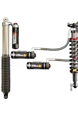 07-18 Silverado Elka 2.5 DC RESERVOIR FRONT & REAR SHOCKS KIT 90248 Crafted