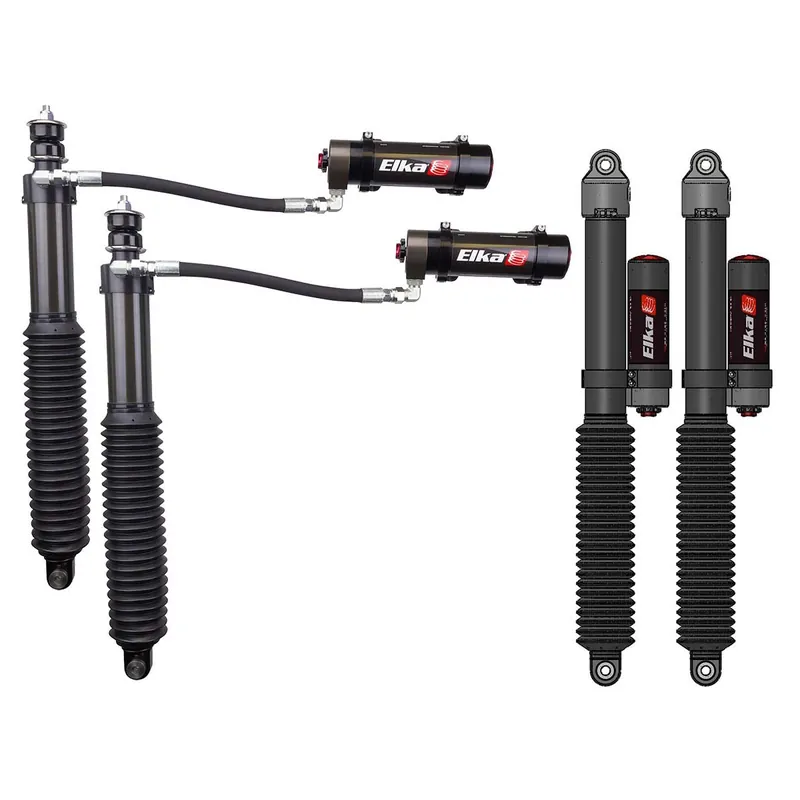Best Choice 17-19 F250 Elka 2.5 DC RESERVOIR FRONT & REAR SHOCKS KIT 90081
