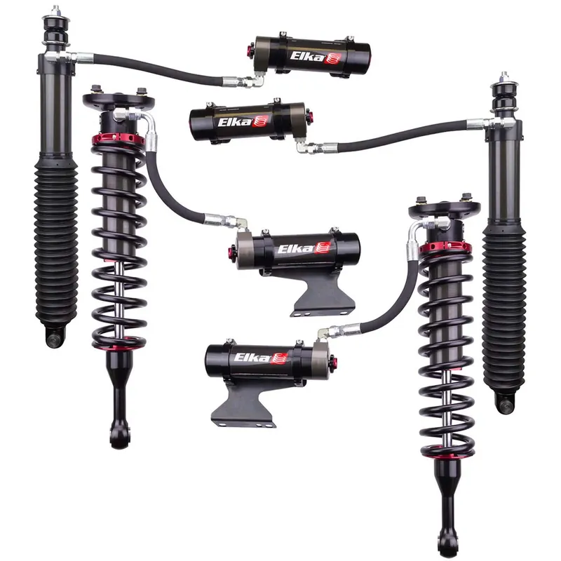 Next Day Delivery 07-21 Tundra Elka 2.5 DC RESERVOIR FRONT & REAR SHOCKS KIT 90263