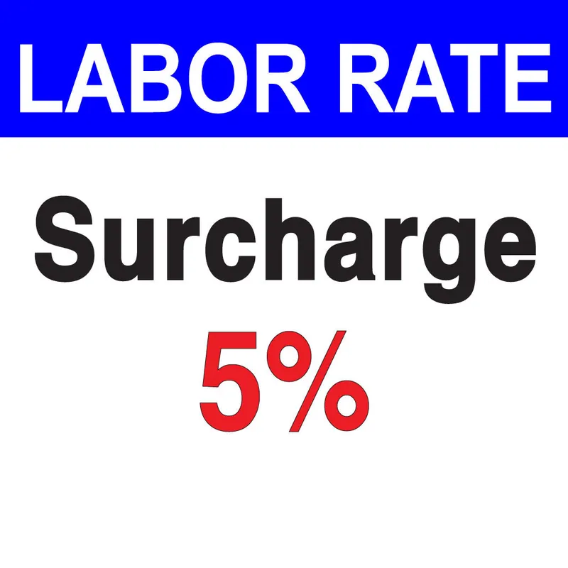 Next Day Delivery Labor Surcharge