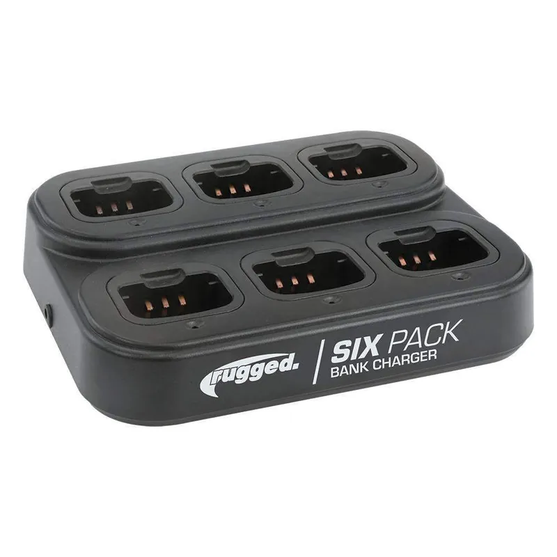 Get Yours R1 Handheld Radio 6-Pack Bank Charger - 6PACK-R1