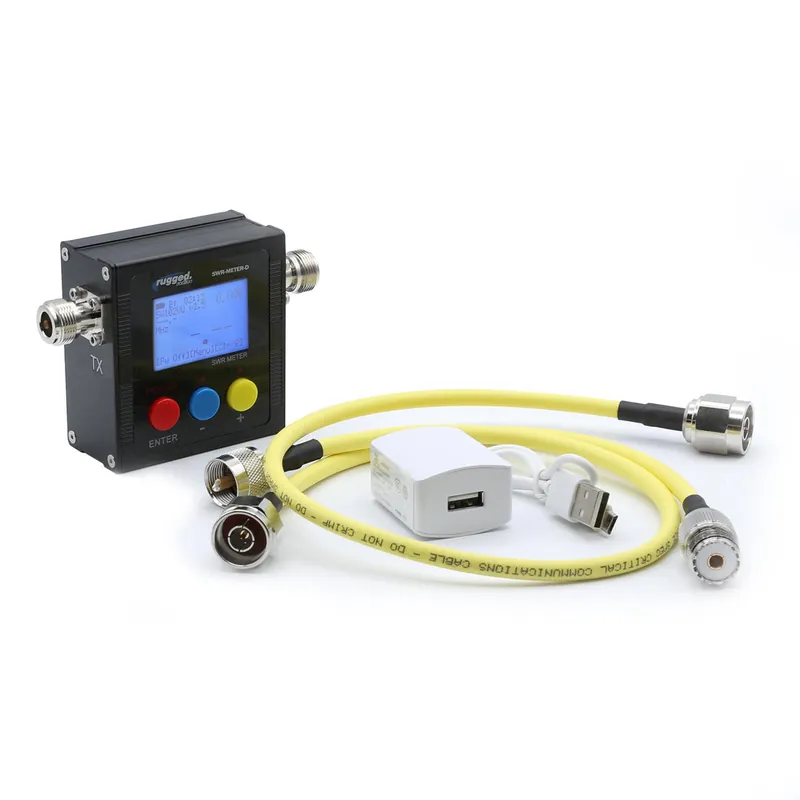 SWR UHF & VHF Antenna Power Meter with Cables - SWR-METER-KIT Don’t Miss Out