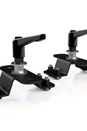 Best Seller High Lift Jack Mounts Set of Two Powdercoat Black Satin Texture Prinsu