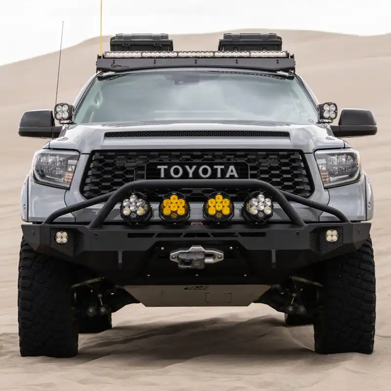 2nd Gen Toyota Tundra Baja Front Bumper 14-21 Toyota Tundra CBI Offroad Warranty Included