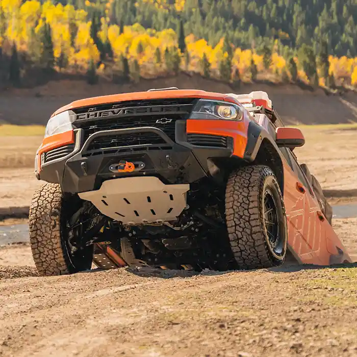 Buy Online Chevy Colorado Front Skid Plates Gas15-21 Chevy Colorado ZR2/ZR1 CBI Offroad