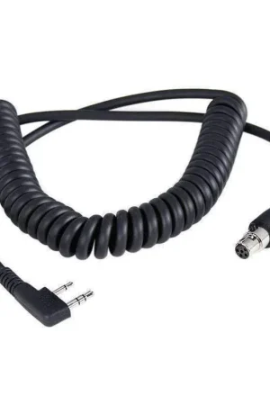 Rugged and Kenwood Handheld Radio - Headset Coil Cord Special Discount