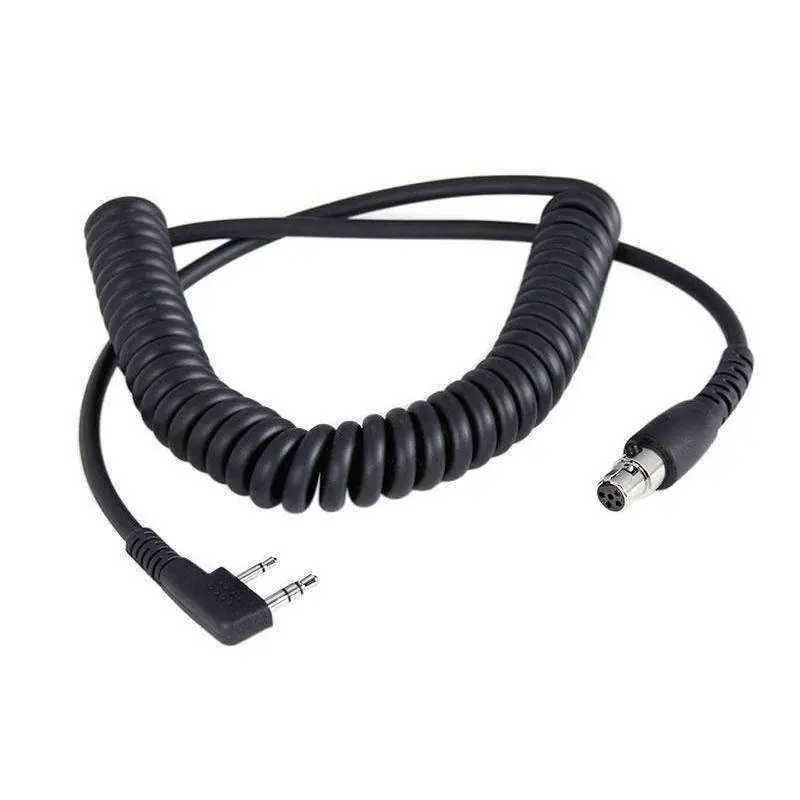 Rugged and Kenwood Handheld Radio - Headset Coil Cord Special Discount