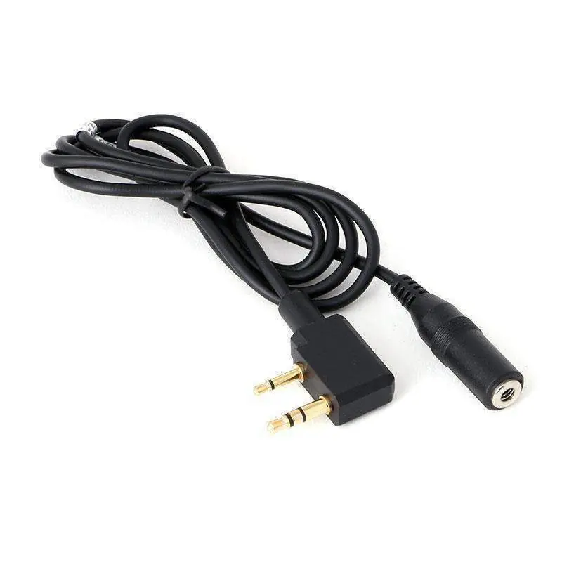 Handmade Drivers Listen Only Ear Buds Adaptor Cable to Rugged and Kenwood Handheld Radios
