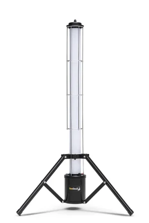 SeeDevil Battery Powered Area Light 40W LED Rechargeable Area Light Affordable