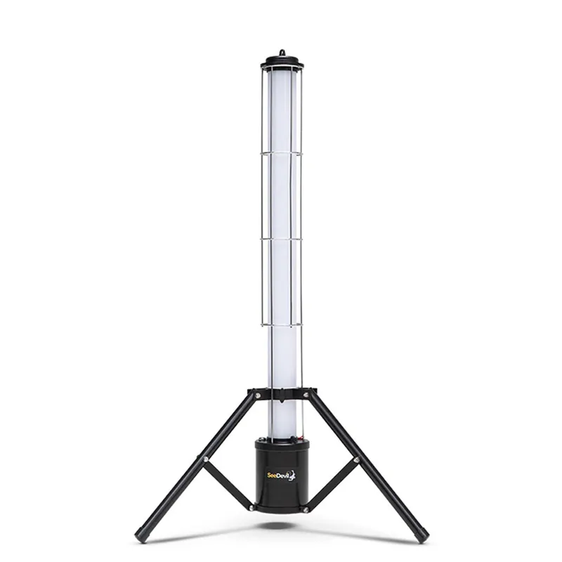 SeeDevil Battery Powered Area Light 40W LED Rechargeable Area Light Affordable