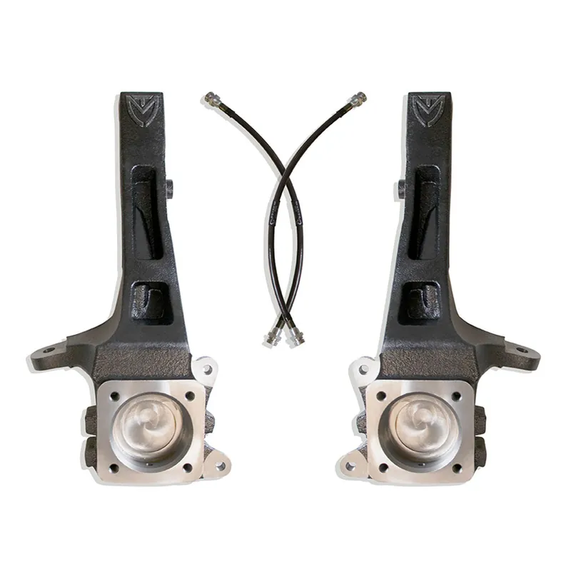 Front Lift Spindles W/ Extended Brake Lines - 3.5" Lift Height 2007-2021 Toyota Tundra 2WD Best Choice