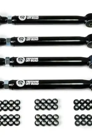 Warranty Included Adjustable Front Upper and Lower Control Arms 1-6" Lift #FO-D701F-ADJ(2)