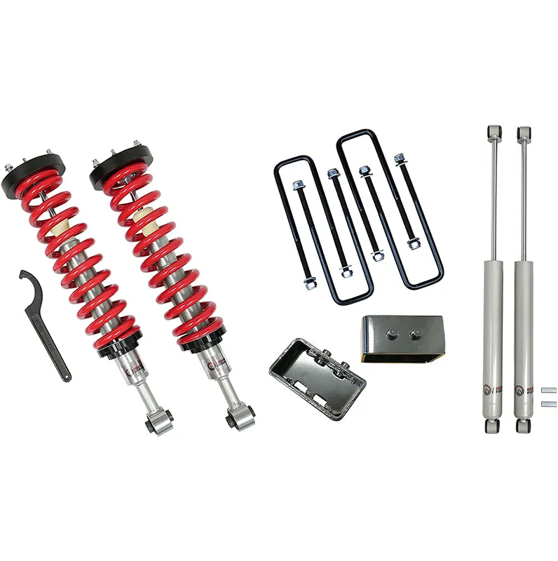 1-4" Adjustable Coilovers / 3" Rear Blocks w/ U Bolts and Shocks #FO-F904-KIT No Minimum Order