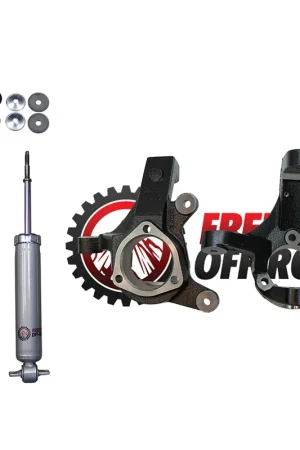 3" Front Lift Spindles and Front Shocks #FO-G701F30+FO-G301-RWDF Seasonal Sale