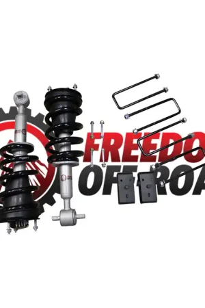 Affordable 3" Front Lift Quick Strut 2" Rear Blocks w/ U-Bolts  #FO-G803-KIT