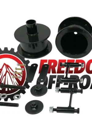 Time-Limited 3" Rear Coil Spring Spacers with Shock Extenders and Brake Line Brackets #FO-J303R30