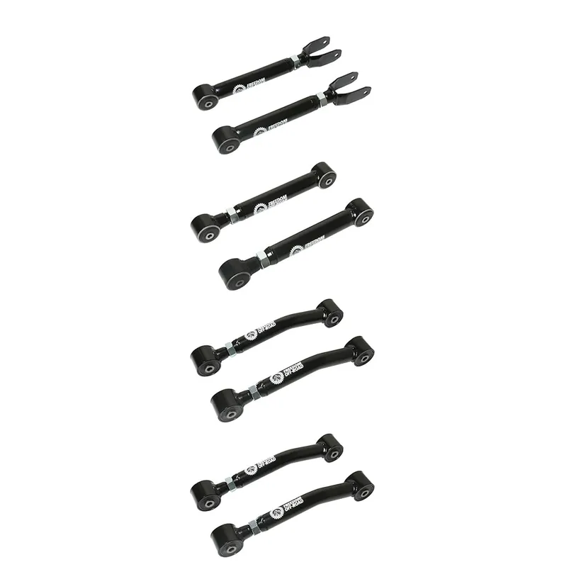 Authentic Adjustable Upper and Lower Control Arms 0-8" Lift (8 pc Kit) #FO-J705FU-ADJ+FO-J705RU-ADJ+FO-J705L-ADJ(2)
