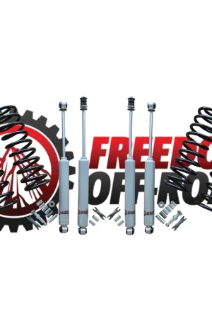 Wholesale 2.5" Front / 2.5" Rear Lift Springs w/ Shocks #FO-SH301+FO-J102F25+FO-J102R25