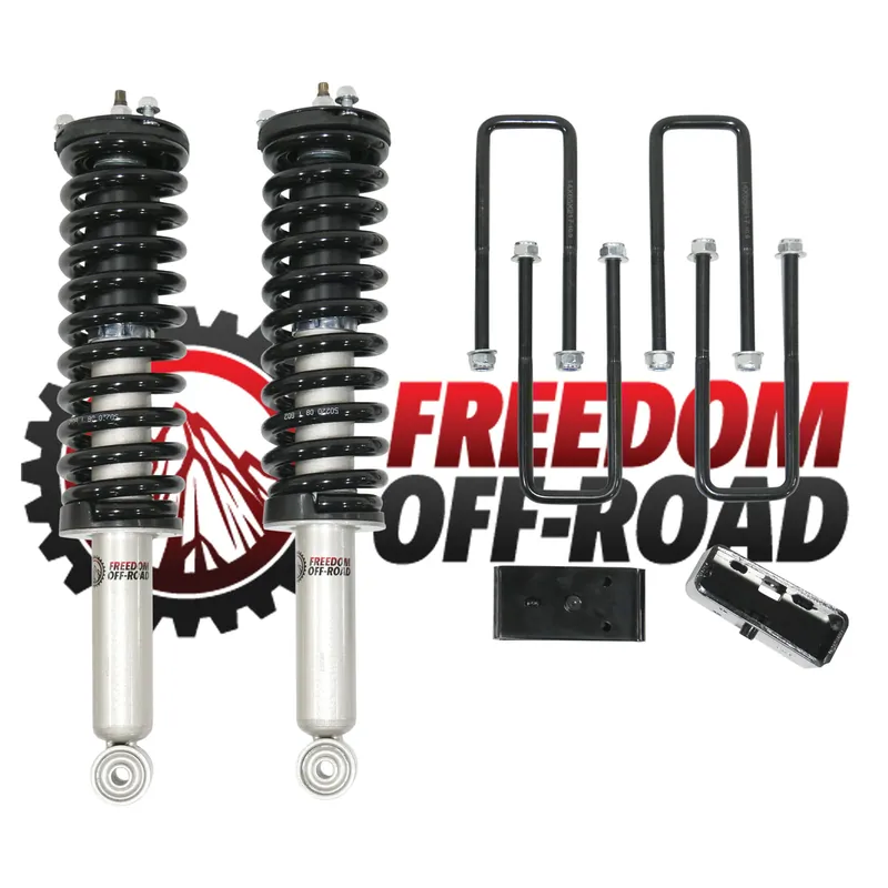 3" Front Lift Quick Strut 2" Rear Blocks w/ U-Bolts #FO-T805-KIT Markdown