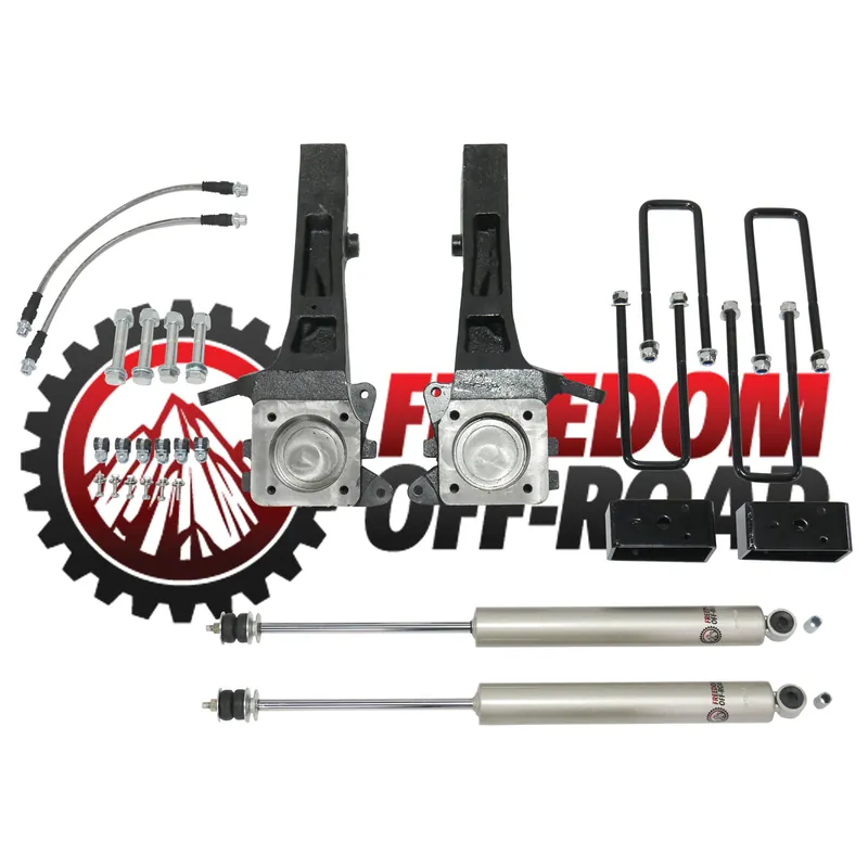 4" Front / 3" Rear Lift Kit w/ Shocks #FO-T701-KIT Must Have