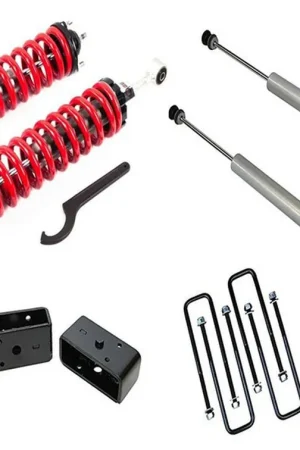 1-4" Adjustable Coilovers / 3" Rear Lift Springs and Shocks #FO-T904-KIT Free Returns