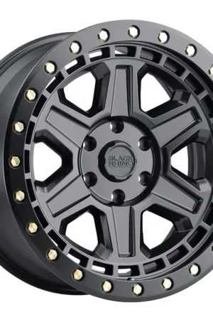Final Sale Black Rhino MATTE BLACK RENO WHEEL 18 x9.5 - 1895REN125150M12