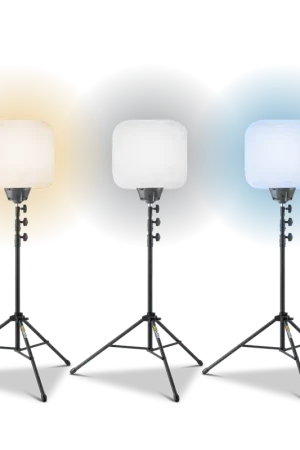 Today Only SeeDevil 220 Watt Balloon Light Kit Warm/Cool Light Kit