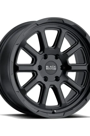 New Arrival Black Rhino Chase, 17x8.5 Wheel with 6x5.5 Bolt Pattern - Matte Black - 1785CHS006140M12