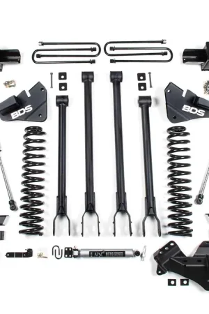 2017-2019 Ford F250-F350 Super Duty 4WD 4" 4-Link Lift Kit - 1537H Viral