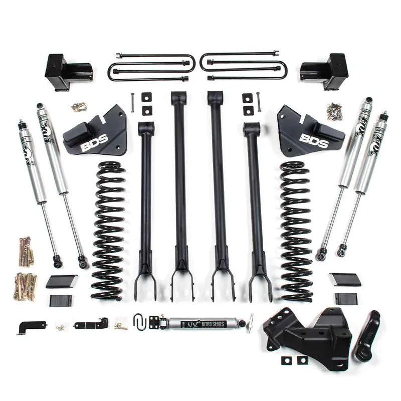 2017-2019 Ford F250-F350 Super Duty 4WD 4" 4-Link Lift Kit - 1537H Viral