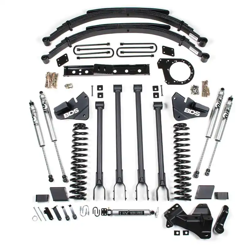 2017-2019 Ford F250-F350 Super Duty 4WD 6" 4-Link Lift Kit | Diesel Only - 1527H Certified