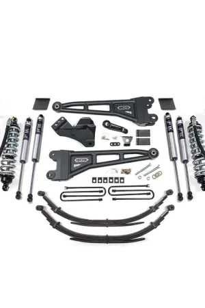2011-2016 Ford F250-F350 Super Duty 4WD 4" Radius Arm Coilover Conversion Lift Kit - 1596FDSC Brand New