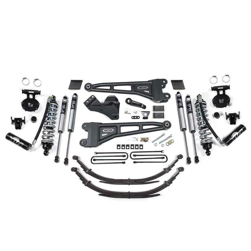 2011-2016 Ford F250-F350 Super Duty 4WD 4" Radius Arm Coilover Conversion Lift Kit - 1596FDSC Brand New