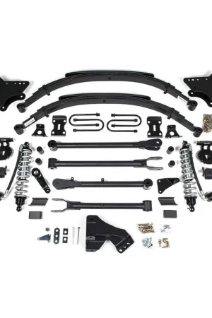 2011-2016 Ford F250-F350 Super Duty 4WD 4" 4-Link Coilover Lift Kit Diesel Only - 590F Discount
