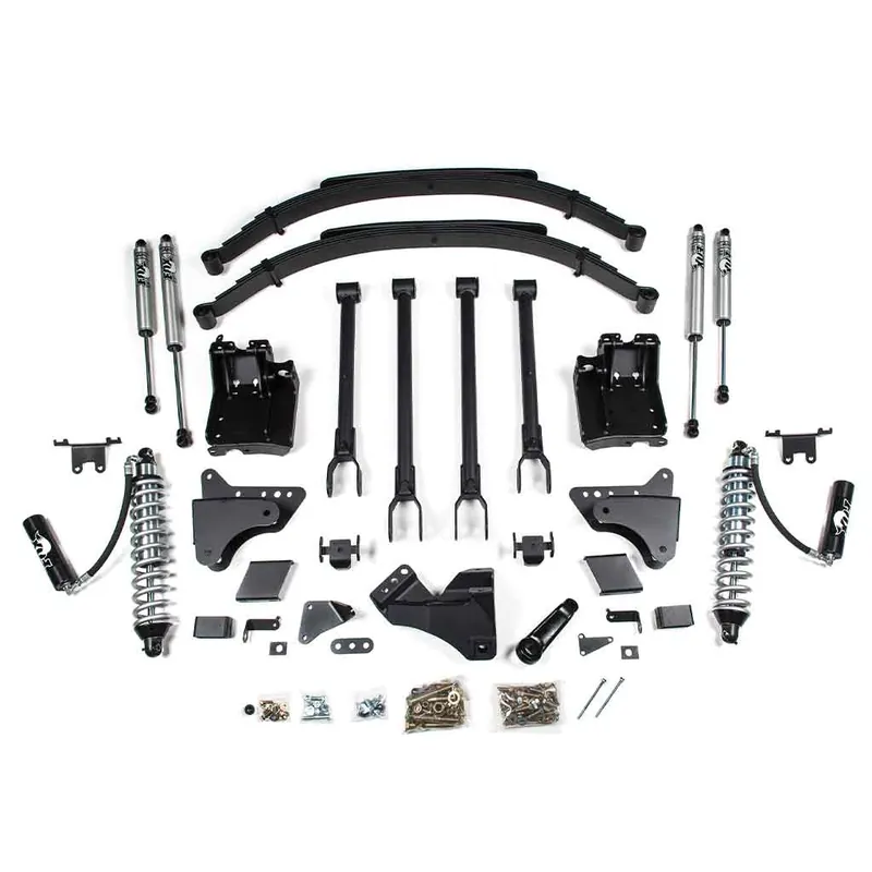 2011-2016 Ford F250-F350 Super Duty 4WD 8" 4-Link Coil-Over Lift Kit - 1500F Money Back Guarantee