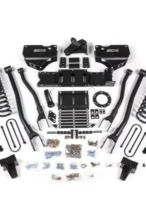 2019-2022 Dodge Ram 3500 Truck 4WD w/ Rear 5.5" 4-Link Lift Kit Gas - 1734H Authentic