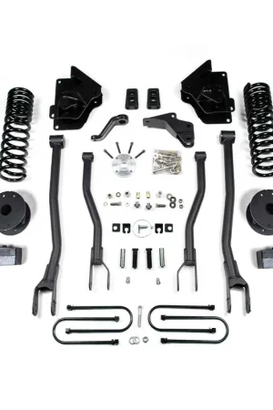 Bargain 2013-2018 Dodge Ram 3500 Truck 4WD w/ Rear 4" 4-Link Lift Kit - 1644H