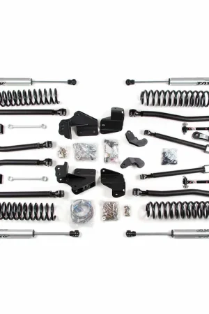 2007-2018 Jeep Wrangler JK 4 Door 4.5" Long Arm Lift Kit - 1407H Discount