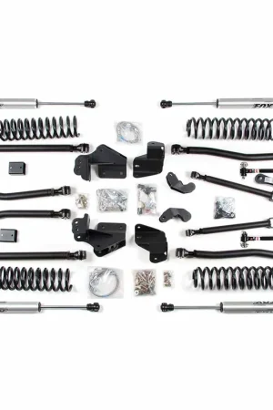 2007-2018 Jeep Wrangler JK 4 Door 6.5" Long Arm Lift Kit - 1409H Fresh Stock