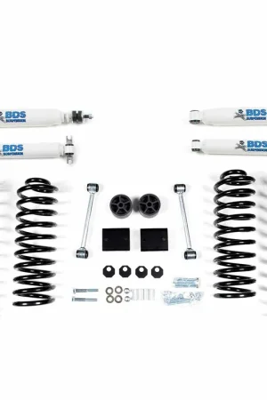 2007-2018 Jeep Wrangler JK 4 Door 2" Coil Spring Lift Kit - 1402H Exclusive Offer