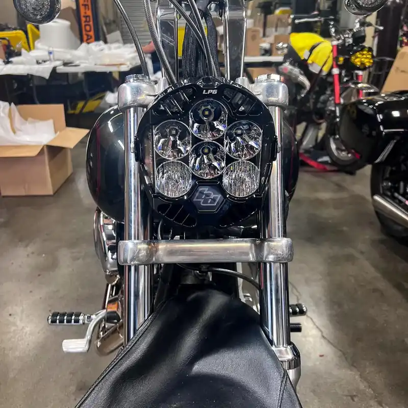 Limited Edition A10 MOTO 3.5" Dyna Narrow Fork LP6 Mount Naked (No Fairing) Combo Kit