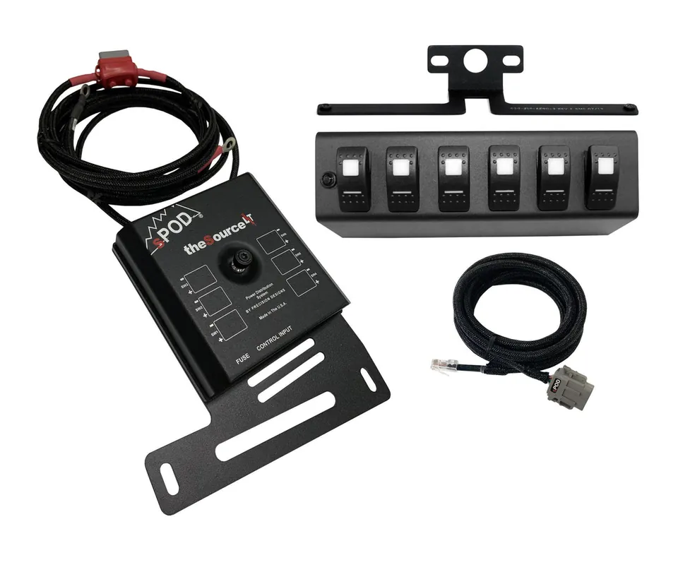 SourceLT w/ Red LED Switch panel for JK 2007-2008 Fresh Stock