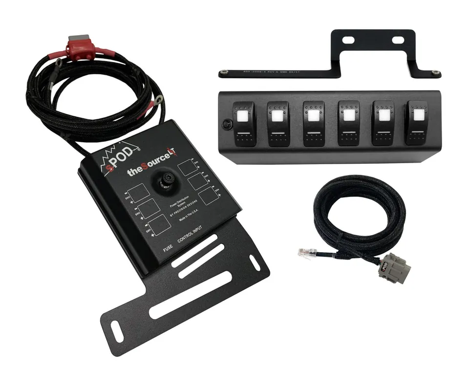 Same Day Shipping SourceLT w/ Amber LED Switch panel for JK 2009-2018