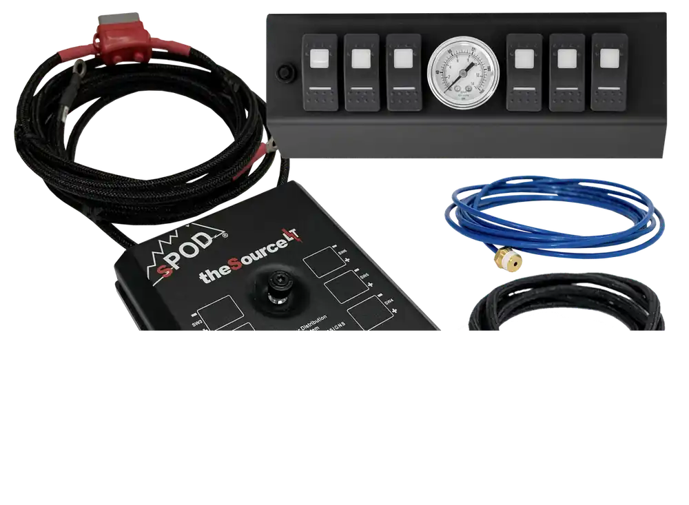 SourceLT w/ Air Gauge and Red LED Switch Panel for JK 2009-2018 Buy Online
