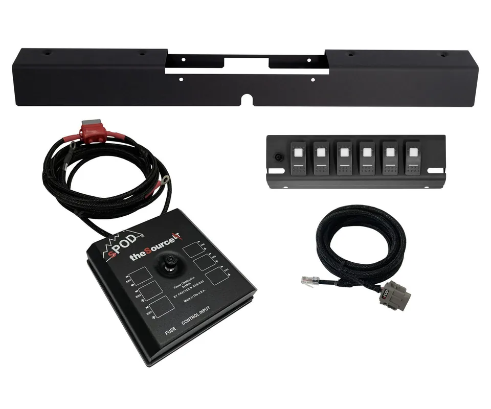 SourceLT w/ Amber LED Switches for 2003-2006 TJ/LJ sPod Popular